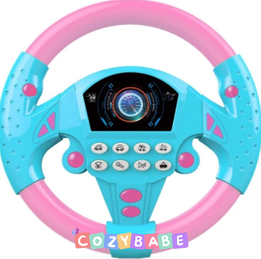 Cozy babe ™ Eğitici Direksiyon Seti: Küçük Şoförler İçin!
